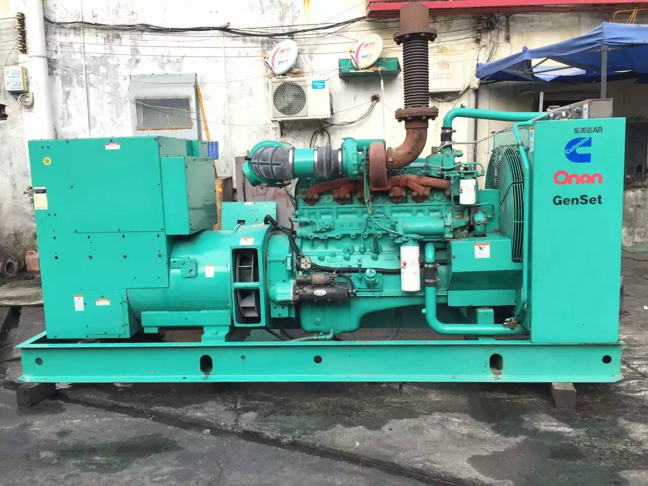 密云租赁发电机-柴油发电机不正常冒烟的原因